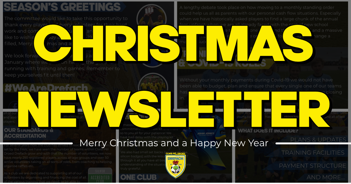 Read more about the article Christmas Newsletter 2020