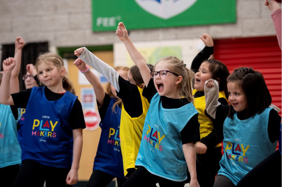 Read more about the article UEFA AND DISNEY’S INCREDIBLE INITIATIVE TO HELP MORE GIRLS IN WALES PLAY FOOTBALL THROUGH PLAYMAKERS